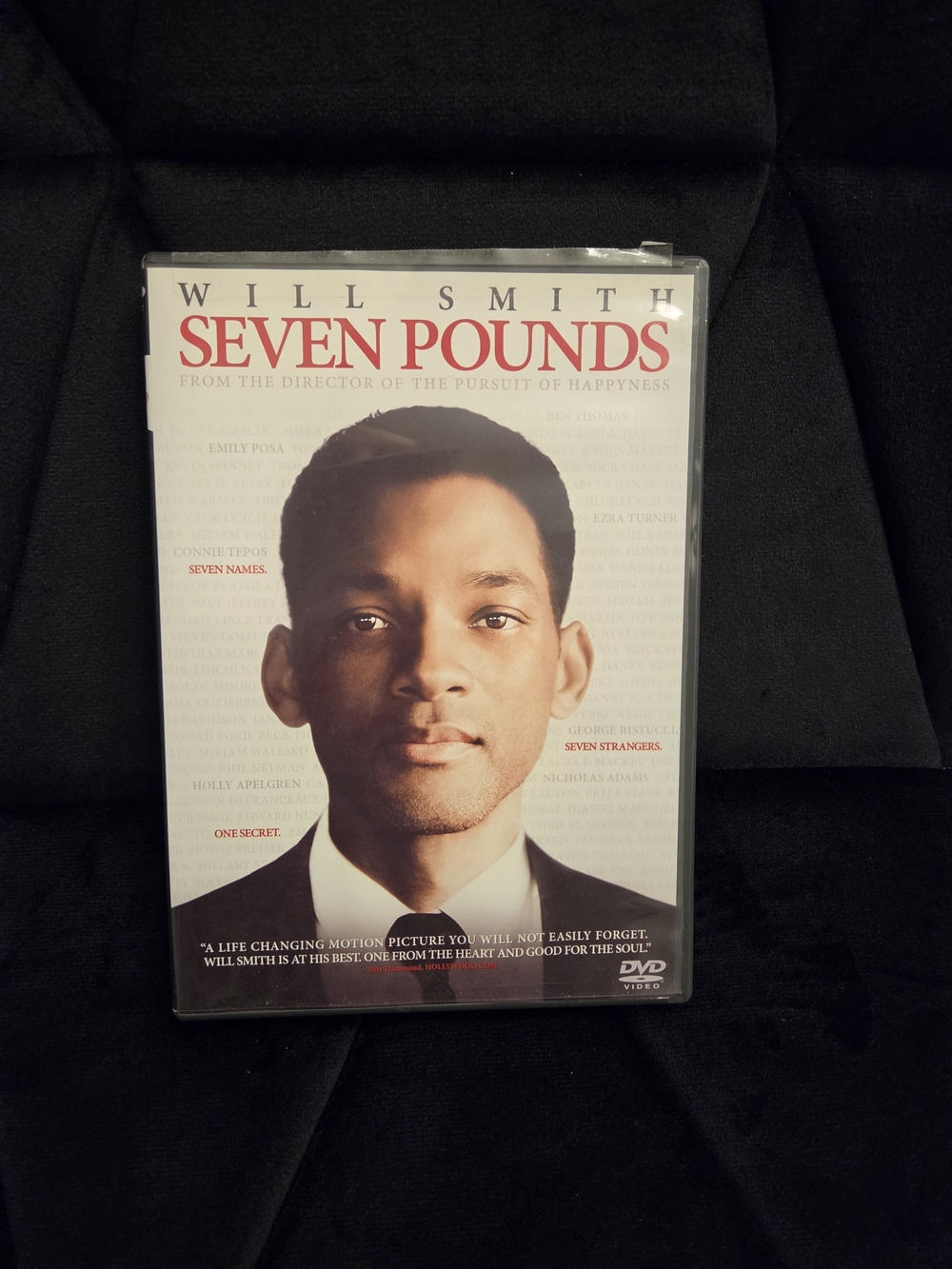 Will Smith Seven Pounds DVD